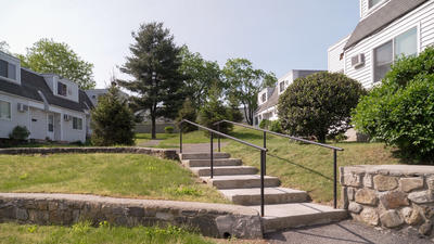 Stairs between apartments