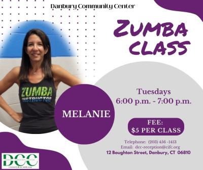 Tuesday Zumba Flyer in English