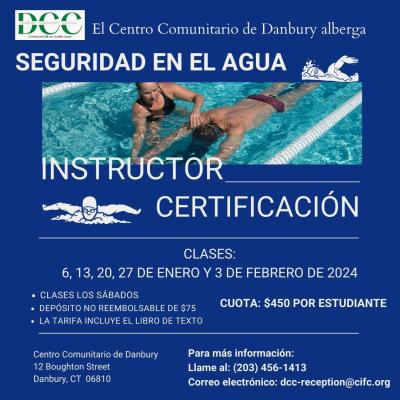 Instructor certificacion para seguridad en el aqua