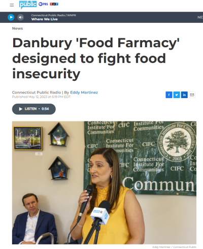 Headline from Food Farmacy news story